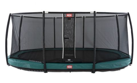 BERG 17ft. Oval InGround Champion w/ Safety Net Deluxe