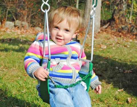 Half Bucket Swing (Chain)