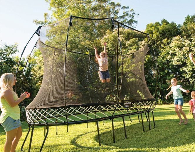 Fjendtlig Dwelling besejret Springfree Large Oval Trampoline