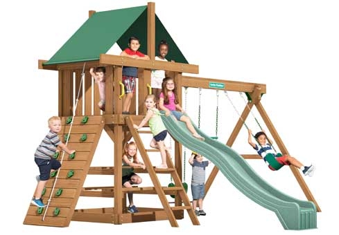 Clayton Swing Set Playset Creative Playthings