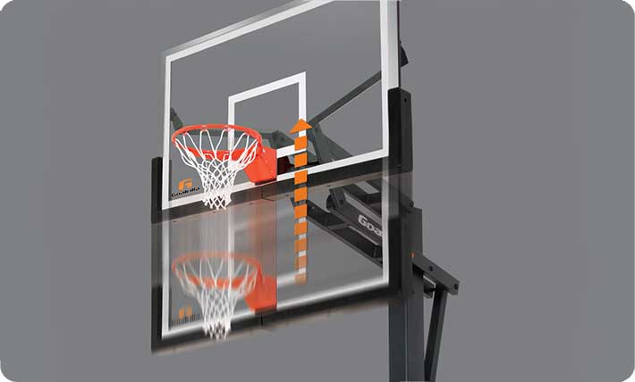 Goalrilla DC72E1 Basketball Hoop 72″ – Toledo Playsets – Playground World