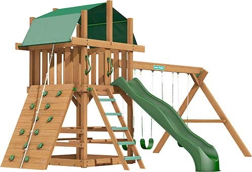 Williamsburg Premium Pine Swing Set Playset
