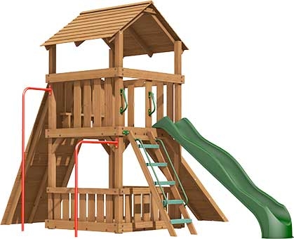 Williamsburg Premium Pine Swing Set Playset
