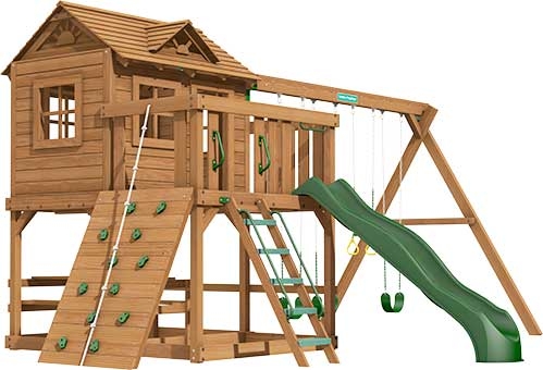 Yorktown Premium Pine Swing Set Playset